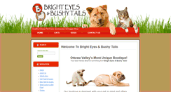 Desktop Screenshot of brighteyesbushytails.com